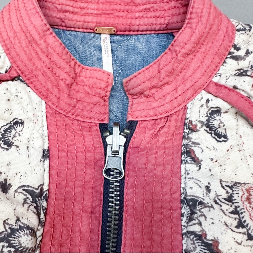 FREE PEOPLE Belario reversible paisley chambray jacket, S. - Picture 13 of 13